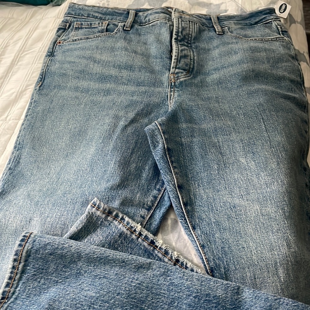 Old Navy Kicker Boot Cut High Rise Jeans